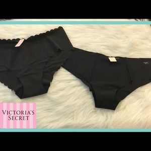 Victoria’s Secret Large Cheekster Black Panties